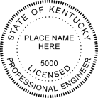 Kentucky Professional Engineer Seal